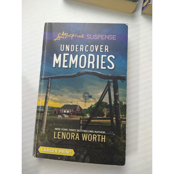 Love Inspired Suspense Thriller 4 Book Lot - Picture 3 of 10